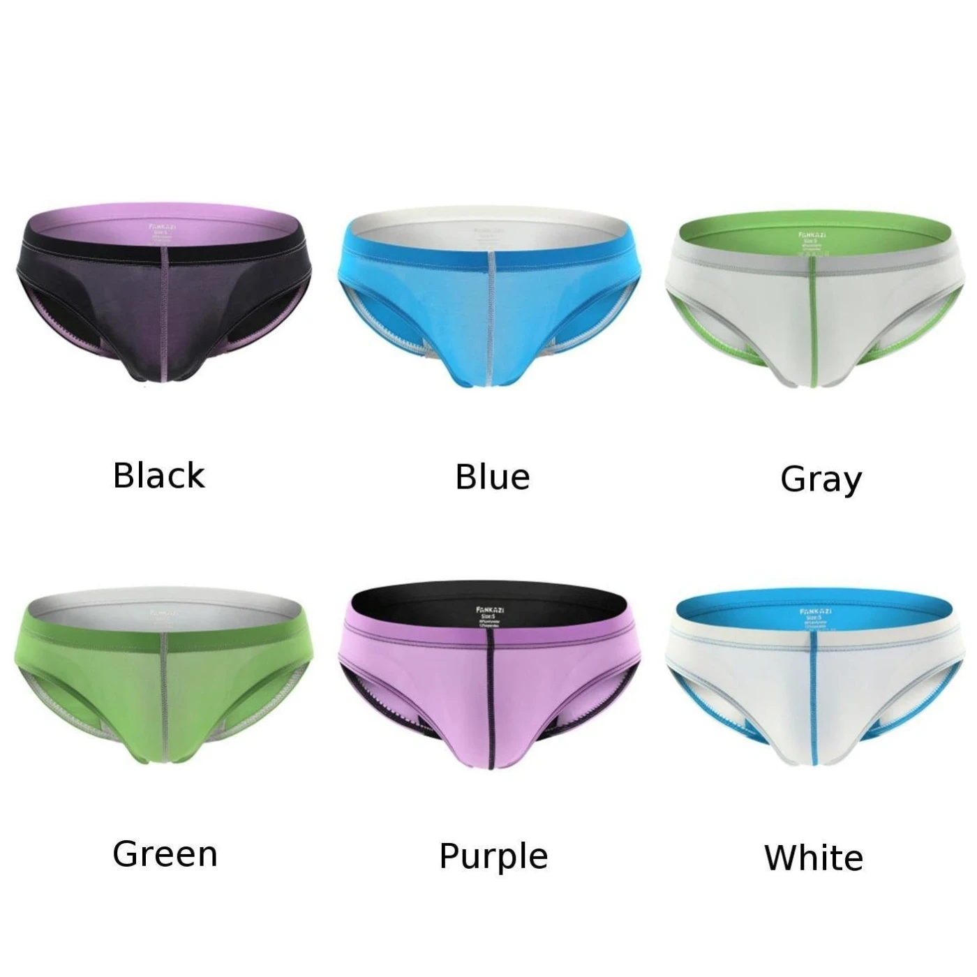 Men's Triangle Briefs Color Matching Casual U Convex Panties Breathable Comfortable Bikini Gay Low Rise Underwear Male Underpant
Men's Triangle Briefs Color Matching Casual U Convex Panties Breathable Comfortable Bikini Gay Low Rise Underwear Male Underpant