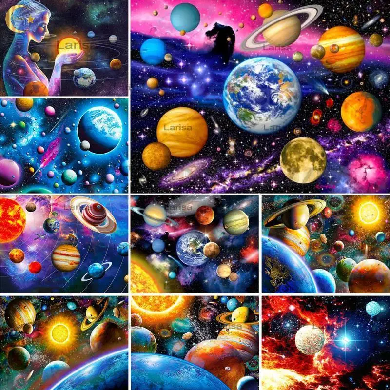 5D Diamond Painting Universe Space Landscape Full Drill Square Embroidery Galaxy Mosaic Art Picture of Rhinestones Home Decor
5D Diamond Painting Universe Space Landscape Full Drill Square Embroidery Galaxy Mosaic Art Picture of Rhinestones Home Decor