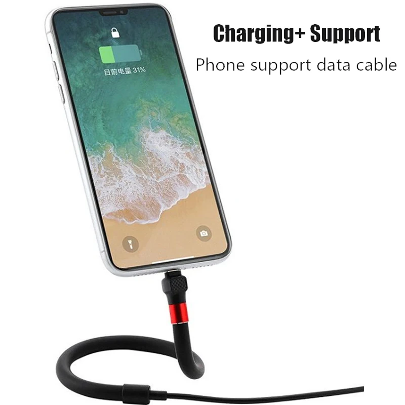 Universal Desktop Lazy USB Cable Phone support data cable Fast charging data cable Type - c charging line
Universal Desktop Lazy USB Cable Phone support data cable Fast charging data cable Type - c charging line
