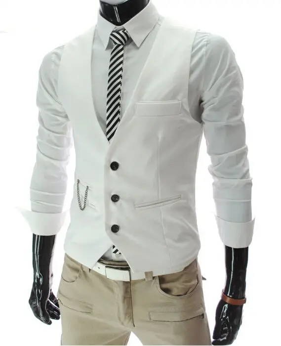2021New Arrival Dress Vests For Men Slim Fit Mens Suit Vest Male Waistcoat Gilet Homme Casual Sleeveless Formal Business Jacket
2021New Arrival Dress Vests For Men Slim Fit Mens Suit Vest Male Waistcoat Gilet Homme Casual Sleeveless Formal Business Jacket