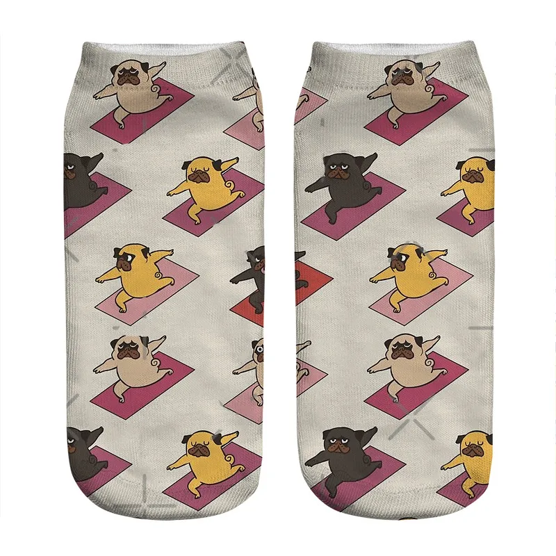 Women's socks kawaii Pugs Warrior Do yoga Printed Socks Women harajuku Happy Funny Novelty cute girl gift Socks for women
Women's socks kawaii Pugs Warrior Do yoga Printed Socks Women harajuku Happy Funny Novelty cute girl gift Socks for women