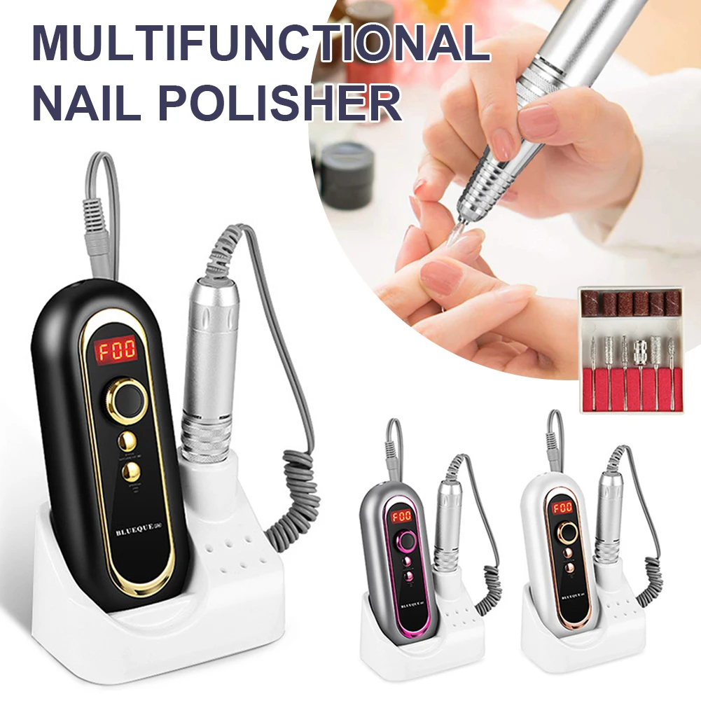 3 Colors ABS 50W Portable Nail Drill Machine Set Electric Nail Drill for Natural Acrylic Nails Adjustable Speed Manicure Tool
3 Colors ABS 50W Portable Nail Drill Machine Set Electric Nail Drill for Natural Acrylic Nails Adjustable Speed Manicure Tool