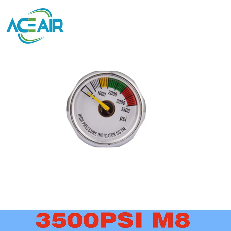 Airsoft accessories Paintball pistola Gel Blaster air soft Paintball Pump Scuba Diving Valve 3500psi High Pressure Gauge M8x1 
Airsoft accessories Paintball pistola Gel Blaster air soft Paintball Pump Scuba Diving Valve 3500psi High Pressure Gauge M8x1