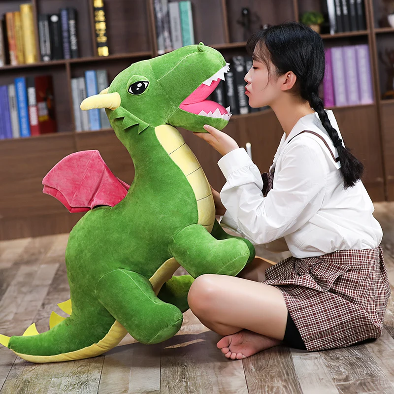 1pc 55/75cm green red dinosaur plush toy simulation pterodactyl doll boy gift children gift 
1pc 55/75cm green red dinosaur plush toy simulation pterodactyl doll boy gift children gift