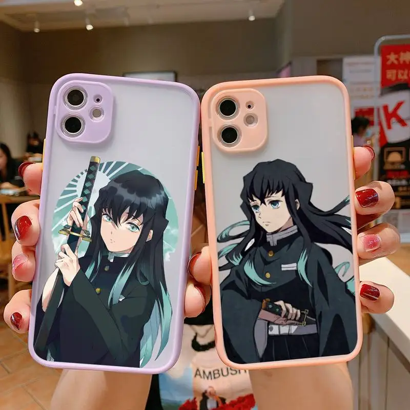 Tokitou Muichirou Bumper Phone Case For iphone12 11 Pro Max X XS Max XR 7 8 Plus 12mini Translucent Matte Shockproof Cover
Tokitou Muichirou Bumper Phone Case For iphone12 11 Pro Max X XS Max XR 7 8 Plus 12mini Translucent Matte Shockproof Cover