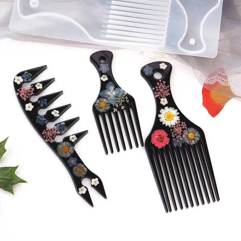 1pcs 3D Transparent Comb Series Silicone Mold Epoxy Resin Jewelry Making Cosmetic Tools DIY Hand Craft
1pcs 3D Transparent Comb Series Silicone Mold Epoxy Resin Jewelry Making Cosmetic Tools DIY Hand Craft