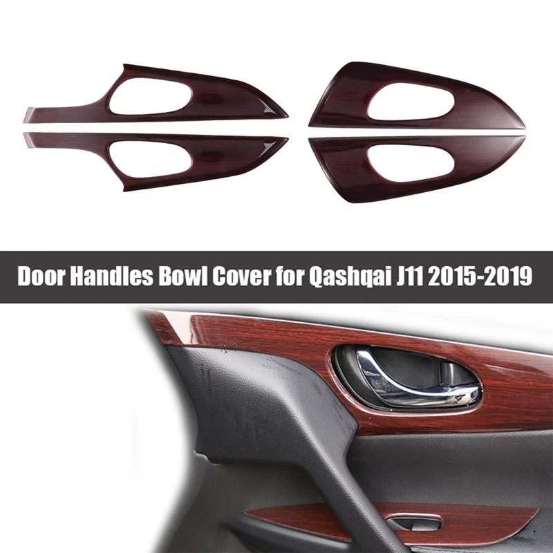 Inner Door Handle Bowl Cover Trim Red Peach Wood Color for Nissan Qashqai J11 Sport Rogue 2015-2019 Interior Mouldings
Inner Door Handle Bowl Cover Trim Red Peach Wood Color for Nissan Qashqai J11 Sport Rogue 2015-2019 Interior Mouldings