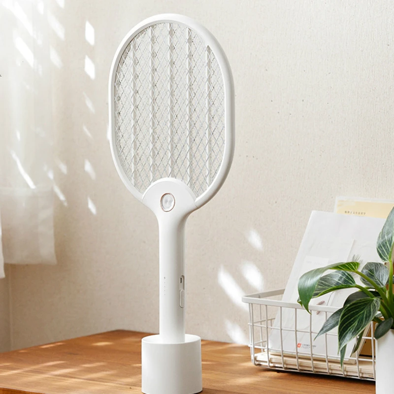 Hot sales electric mosquito swatter chargable mosquito swatters three layers insets swatters with light household swatters
Hot sales electric mosquito swatter chargable mosquito swatters three layers insets swatters with light household swatters