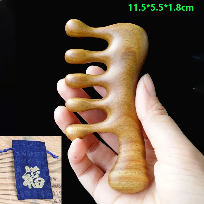 Scalp comb Wooden Massager Sandal Wood Meridian comb Wide tooth Wooden comb Paint free Comb Green sandal wood Wide Teeth Comb
Scalp comb Wooden Massager Sandal Wood Meridian comb Wide tooth Wooden comb Paint free Comb Green sandal wood Wide Teeth Comb