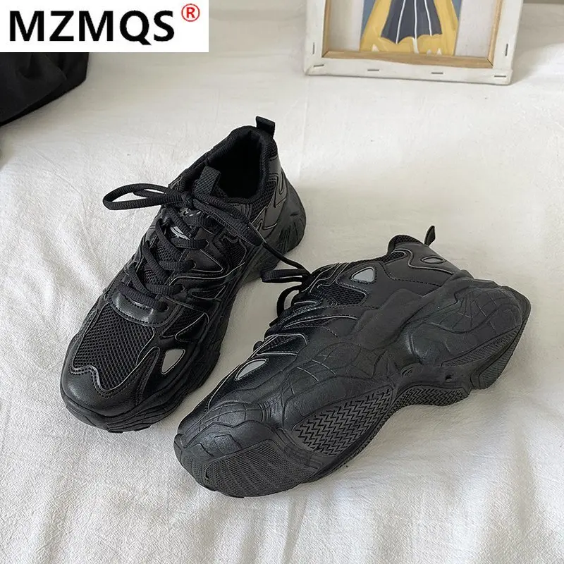 2021 Fashion Women's Shoes Women's Non-slip Platform Shoes Lace-up Luminous Sneakers Mesh Solid Color Comfortable Casual Shoes
2021 Fashion Women's Shoes Women's Non-slip Platform Shoes Lace-up Luminous Sneakers Mesh Solid Color Comfortable Casual Shoes