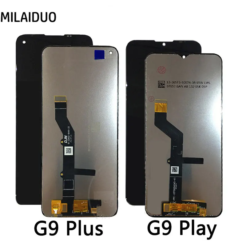LCD For 6.5" Motorola Moto G9 Play / 6.81" Moto G9 Plus Lcd Screen Display Touch Digitizer Assembly Replacement
LCD For 6.5" Motorola Moto G9 Play / 6.81" Moto G9 Plus Lcd Screen Display Touch Digitizer Assembly Replacement