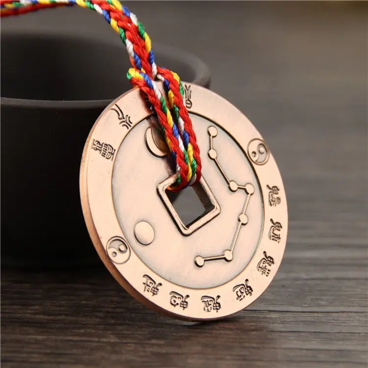 Товары для Taoist, подвеска семь звезд, медная монета, волшебное оружие Taoist, геомантическое Искусство и ремесла
Товары для Taoist, подвеска семь звезд, медная монета, волшебное оружие Taoist, геомантическое Искусство и ремесла