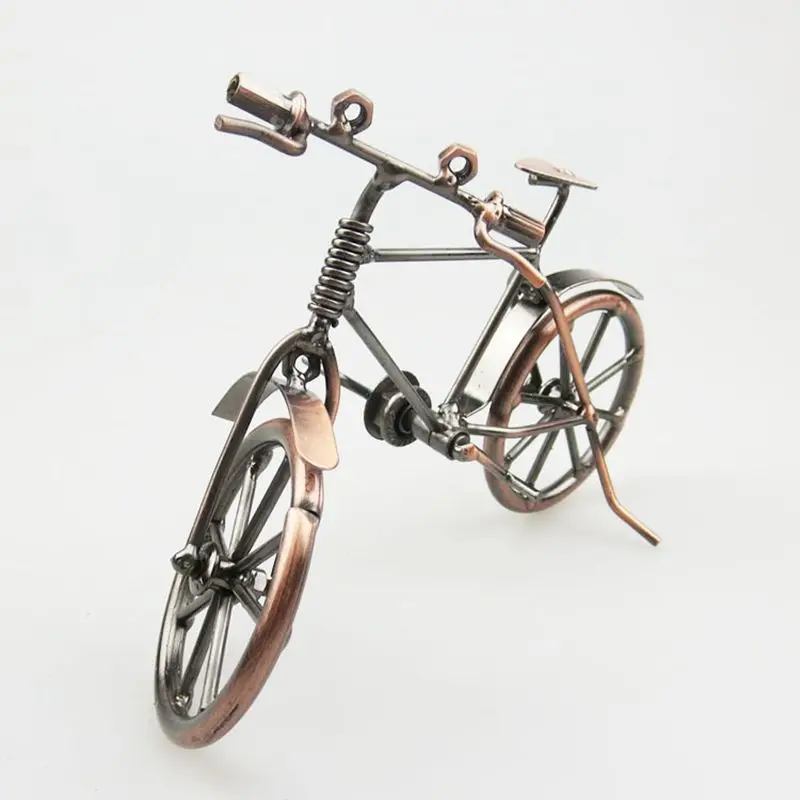 Nostalgic Antique Bike Figurine Metal Craft Home Decoration Accessories Bicycle Ornament Miniature Model Children Birthday Gifts
Nostalgic Antique Bike Figurine Metal Craft Home Decoration Accessories Bicycle Ornament Miniature Model Children Birthday Gifts