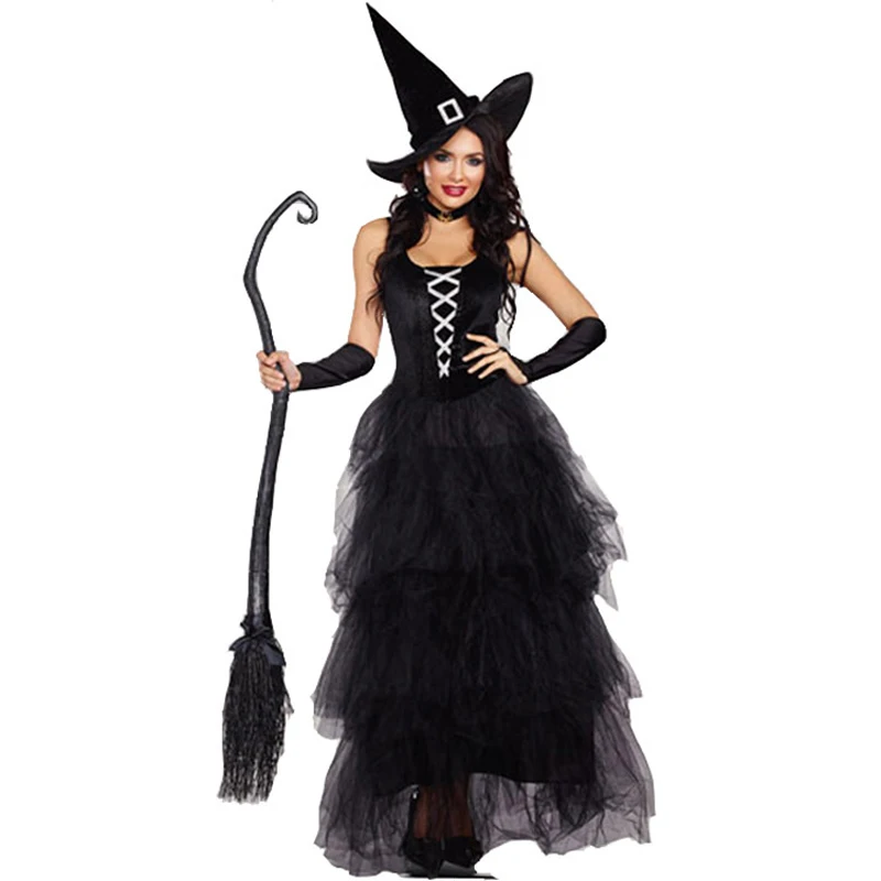 Carnival Halloween Lady Pumpkin Witch Costume Gothic Crape Long Rock Bustle Tiered Role Play Cosplay Fancy Party Dress
Carnival Halloween Lady Pumpkin Witch Costume Gothic Crape Long Rock Bustle Tiered Role Play Cosplay Fancy Party Dress