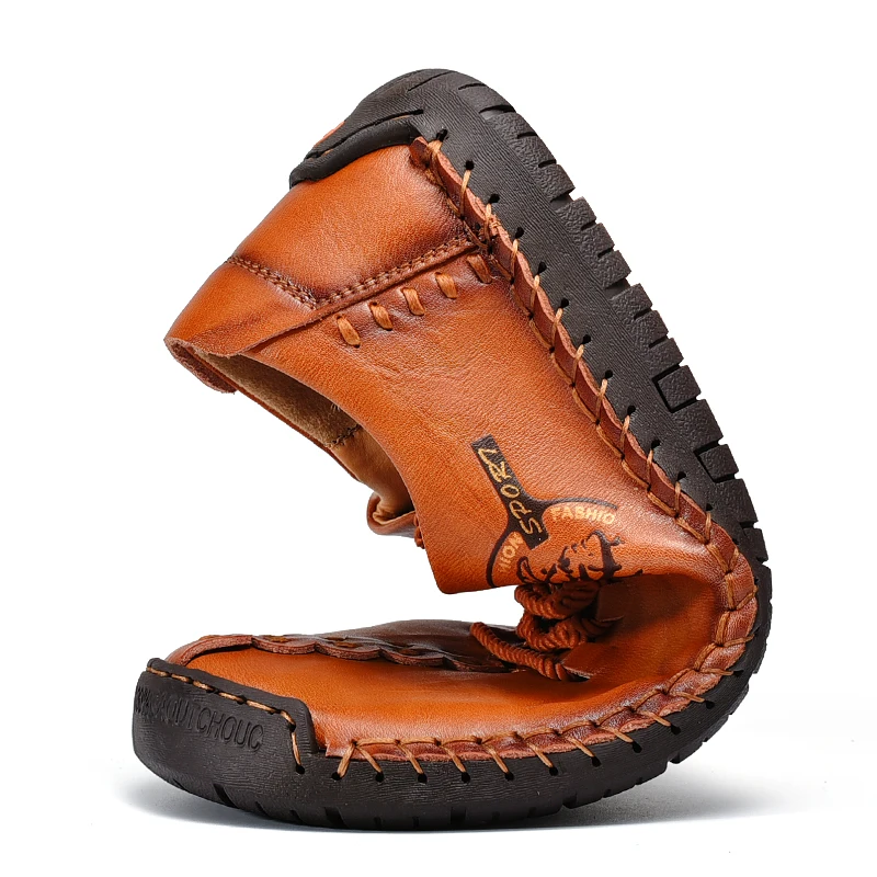 Plus Size Fashion Men Shoes Split Leather Casual Comfortable Loafers Flats Breathable Outdoor Sport Handmade Male Flats Slip On
Plus Size Fashion Men Shoes Split Leather Casual Comfortable Loafers Flats Breathable Outdoor Sport Handmade Male Flats Slip On