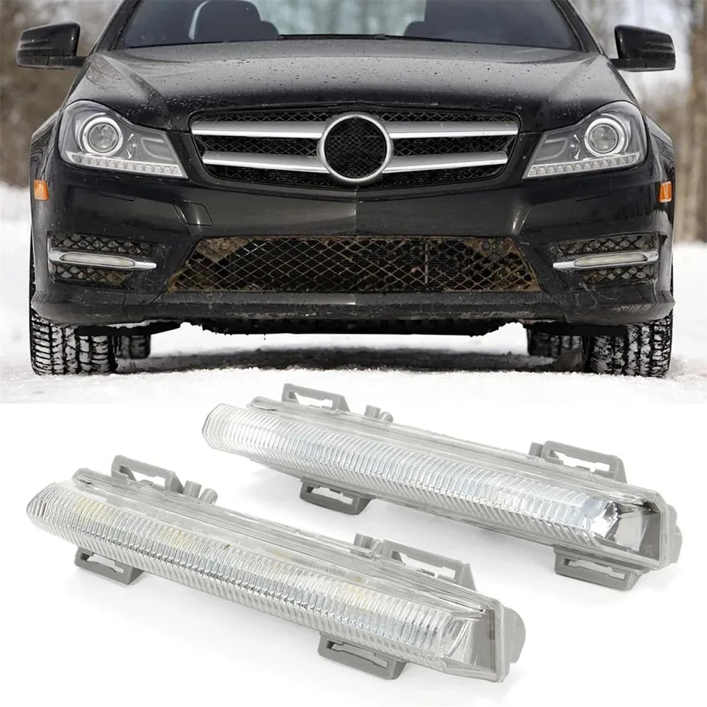 Front DRL Fog LightFront Left/Right Fog Light Fog Bulbs For Mercedes C / E Class W204 W212 R172 DRL LED Daytime Running
Front DRL Fog LightFront Left/Right Fog Light Fog Bulbs For Mercedes C / E Class W204 W212 R172 DRL LED Daytime Running