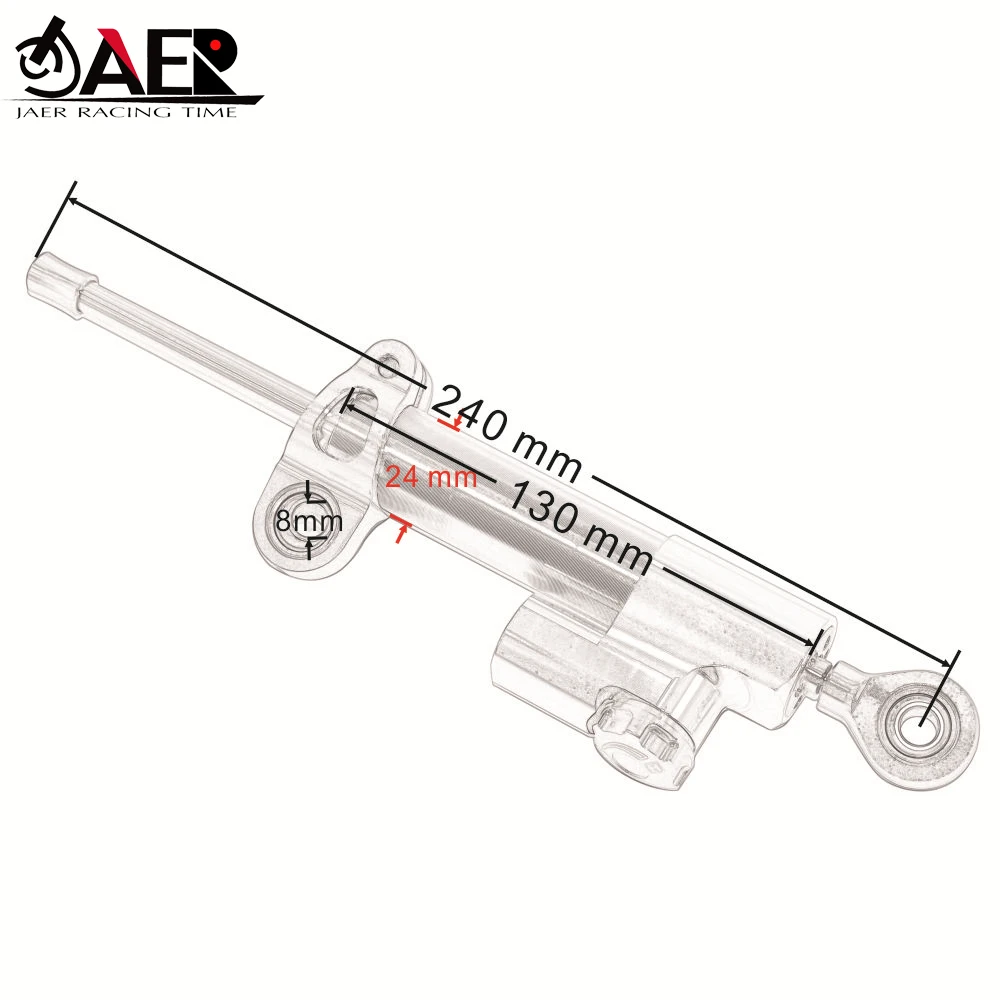 CNC Steering Damper StabilizerLinear Reversed Safety Control Over for BMW Honda Kawasaki Yamaha Suzuki
CNC Steering Damper StabilizerLinear Reversed Safety Control Over for BMW Honda Kawasaki Yamaha Suzuki