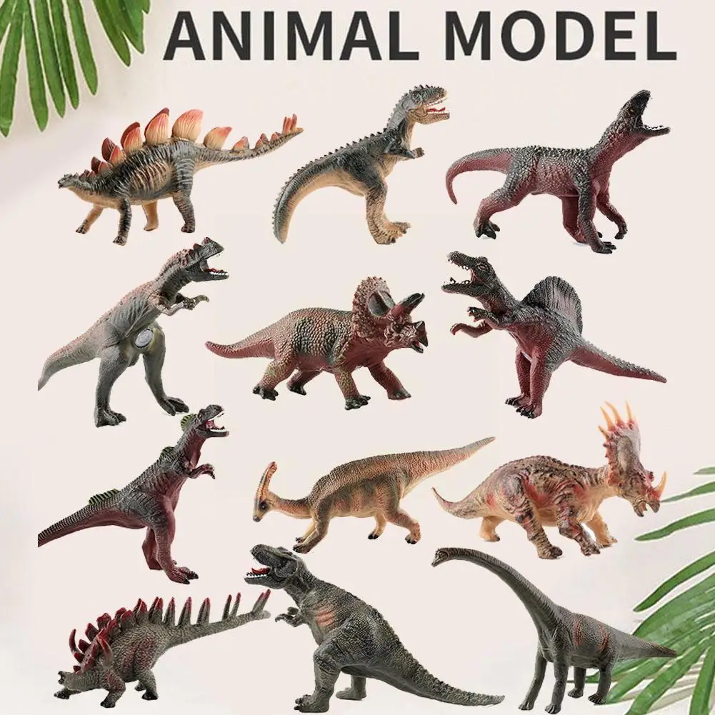 16cm Dinosaur Model Children's Toy Stuffed With Cotton Tyrannosaurus Room Model Gift Decoration Dinosaur Soft Toy Rubber F3T1
16cm Dinosaur Model Children's Toy Stuffed With Cotton Tyrannosaurus Room Model Gift Decoration Dinosaur Soft Toy Rubber F3T1