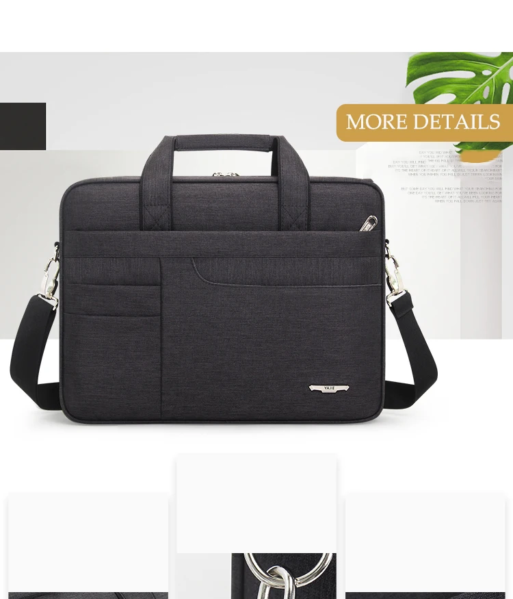 Brand Waterproof Men Women 14 15.6 inch Laptop Briefcase Business Handbag for Men Large Capacity Messenger Shoulder Bag
Brand Waterproof Men Women 14 15.6 inch Laptop Briefcase Business Handbag for Men Large Capacity Messenger Shoulder Bag