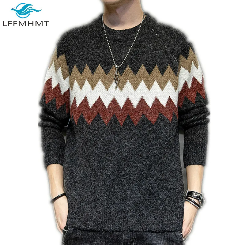 Autumn Winter New Fashion Men Knitted Sweater Long Sleeve Korea Style Casual O-neck Classical Striped Pullover Knitwear Male Top
Autumn Winter New Fashion Men Knitted Sweater Long Sleeve Korea Style Casual O-neck Classical Striped Pullover Knitwear Male Top