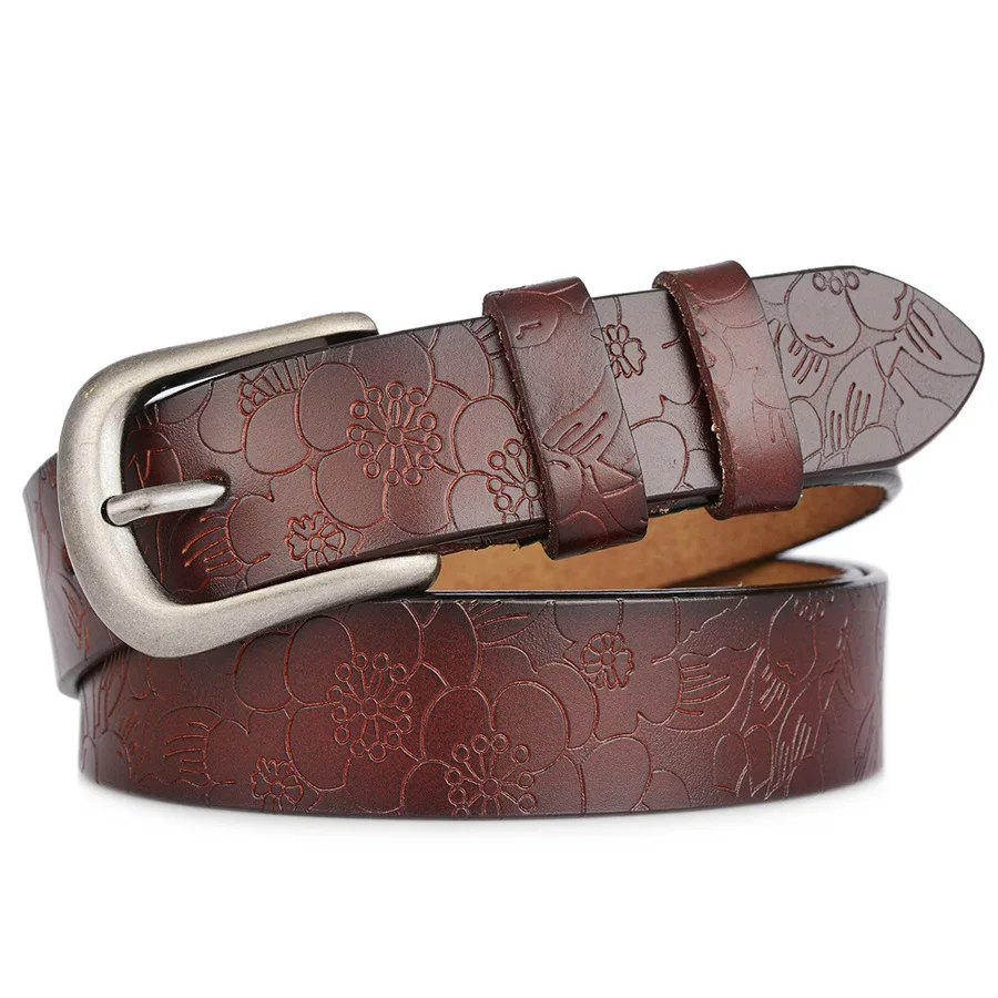 100% Genuine Leather Belts For Women Luxury Strap Female Fashion Classic Vintage Pin Buckle Men Belt Decoration Waist Belt
100% Genuine Leather Belts For Women Luxury Strap Female Fashion Classic Vintage Pin Buckle Men Belt Decoration Waist Belt