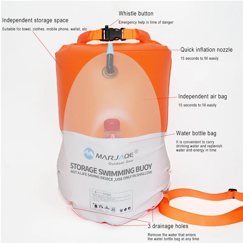 Water Safety Products Inflatable PVC Swimming Buoy Towing Bag Double Airbag Belt Water Safety Bag
Water Safety Products Inflatable PVC Swimming Buoy Towing Bag Double Airbag Belt Water Safety Bag
