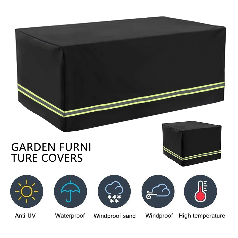 Oxford Cloth Furniture Dustproof Cover For Rattan Table Cube Chair Sofa Waterproof Rain Garden Patio Protective Cover
Oxford Cloth Furniture Dustproof Cover For Rattan Table Cube Chair Sofa Waterproof Rain Garden Patio Protective Cover