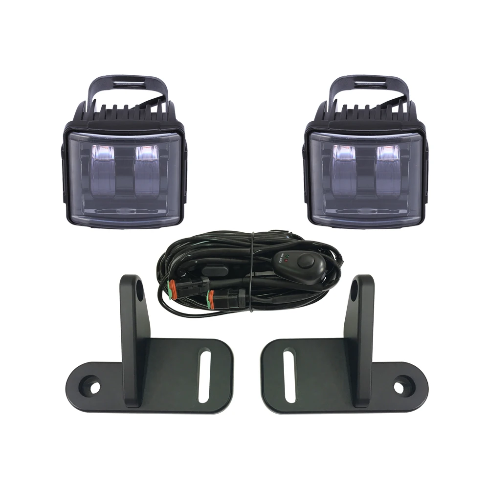 Aluminum Alloy Pod work light with bracket wire harness for Jeep JL 2018+ JL1110
Aluminum Alloy Pod work light with bracket wire harness for Jeep JL 2018+ JL1110