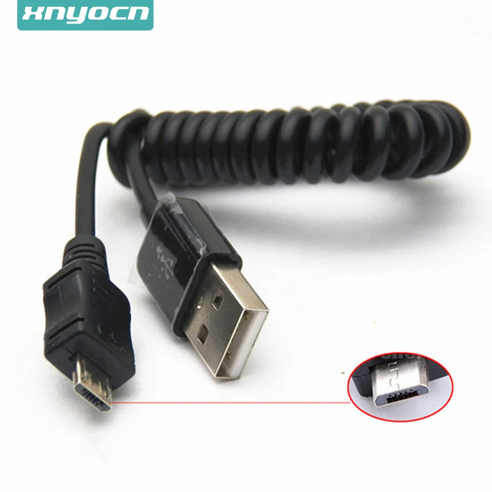 Free Shipping Spiral Coiled USB 2.0 A Male To Micro USB B 5Pin Adaptor Spring Cable for Mobilephone MP3 MP4 for Samsung S5 S6 S4
Free Shipping Spiral Coiled USB 2.0 A Male To Micro USB B 5Pin Adaptor Spring Cable for Mobilephone MP3 MP4 for Samsung S5 S6 S4