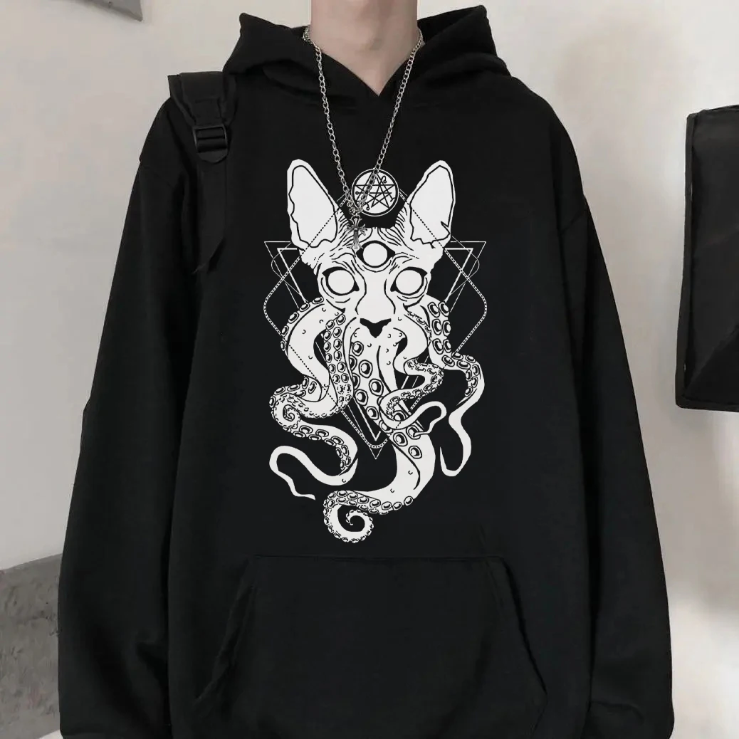 Толстовка Женская в стиле панк, свитшот с темным принтом, пуловер в готическом стиле, модная одежда для мужчин и женщин, худи для пар, Y2K
Толстовка Женская в стиле панк, свитшот с темным принтом, пуловер в готическом стиле, модная одежда для мужчин и женщин, худи для пар, Y2K