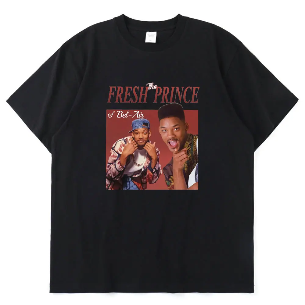 Футболка The Fresh Prince of Bel Air с персонализированным принтом, 100% хлопок, свободная летняя качественная футболка, парные Топы
Футболка The Fresh Prince of Bel Air с персонализированным принтом, 100% хлопок, свободная летняя качественная футболка, парные Топы