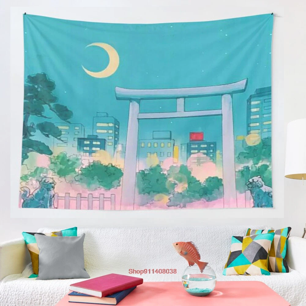 Pastel Anime City Sailor tapestry Hippie Wall hanging cloth Coffee bedroom Tapestry Mandala Fabric Boho Wall Cloth Tapestry
Pastel Anime City Sailor tapestry Hippie Wall hanging cloth Coffee bedroom Tapestry Mandala Fabric Boho Wall Cloth Tapestry