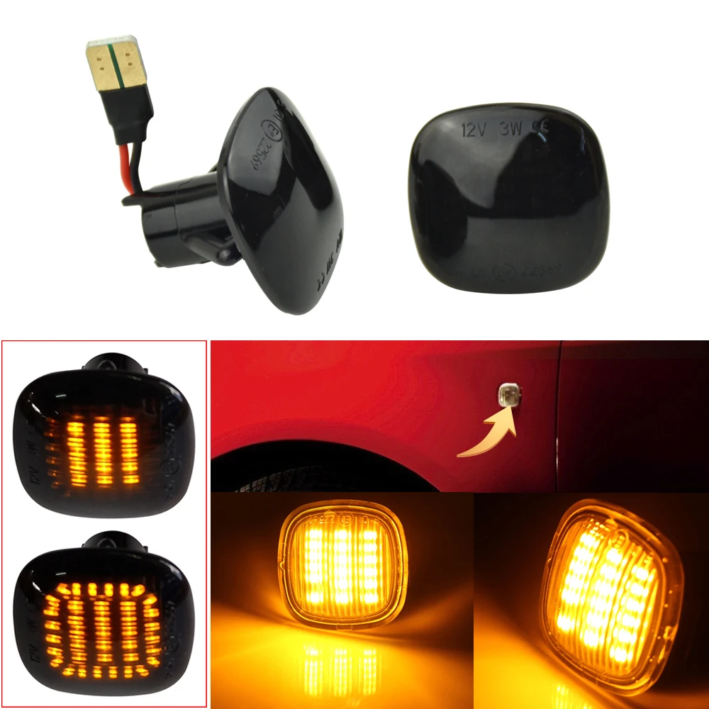 1 пара динамических боковых указателей поворота для Audi A3 A4 A8 Skoda Fabia Octavia Mk1 Mk2 Roomster Rapid (NH3) SEAT Leon Mk1
1 пара динамических боковых указателей поворота для Audi A3 A4 A8 Skoda Fabia Octavia Mk1 Mk2 Roomster Rapid (NH3) SEAT Leon Mk1