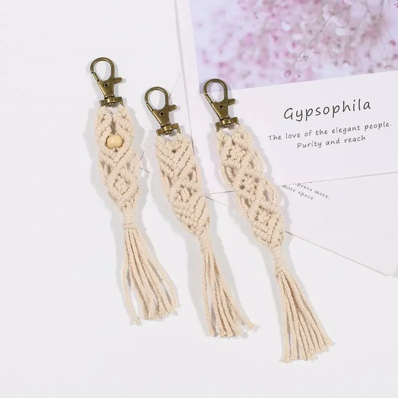 Mini Macrame Keychains Boho Macrame Bag Charms with Tassels Handcrafted Accessory for Car Key Purse Phone Wallet Unique Wedding
Mini Macrame Keychains Boho Macrame Bag Charms with Tassels Handcrafted Accessory for Car Key Purse Phone Wallet Unique Wedding