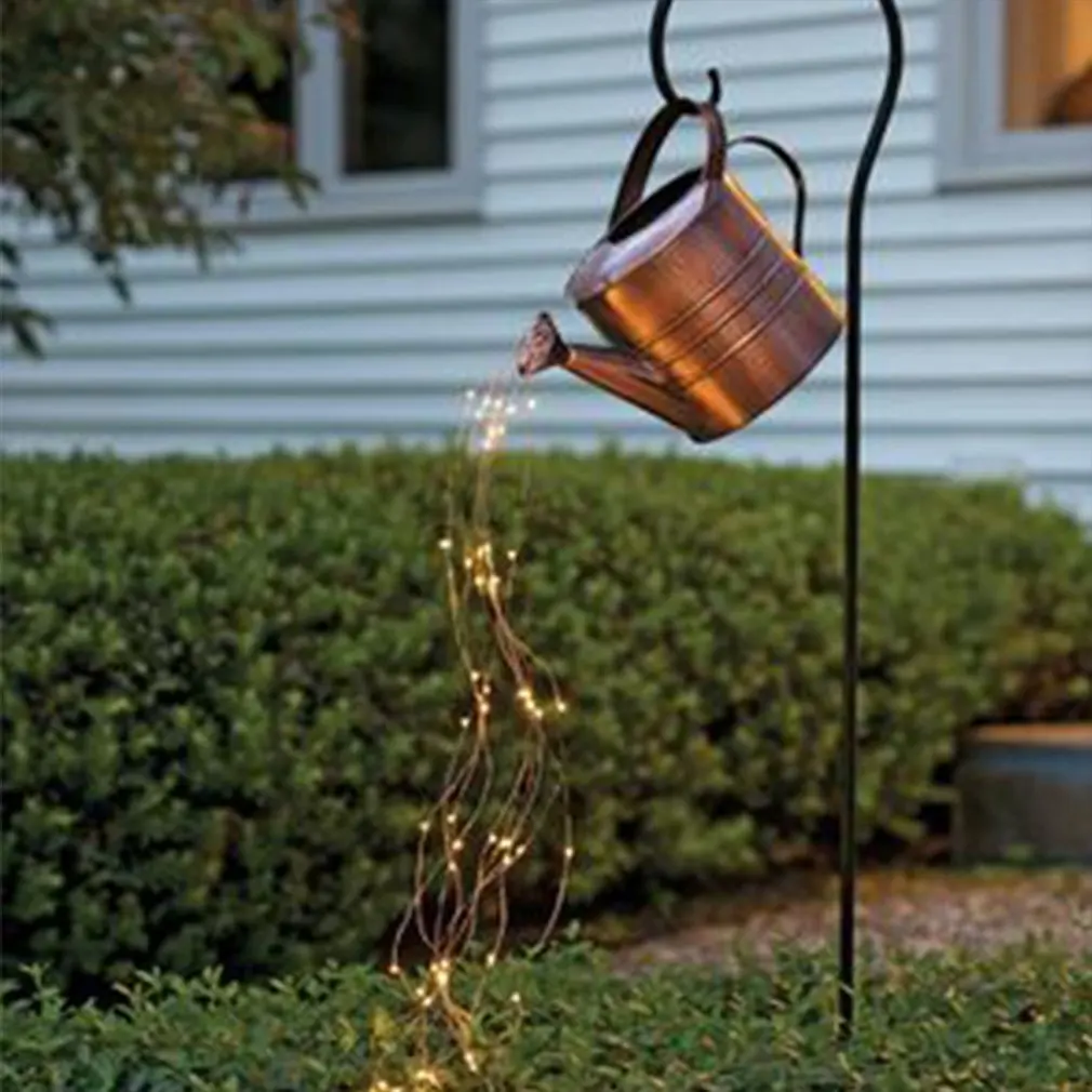 Star Shower LED Light Garden Waterproof Art Light Watering Can Lights String Fairy Lights Metal Statues Light
Star Shower LED Light Garden Waterproof Art Light Watering Can Lights String Fairy Lights Metal Statues Light