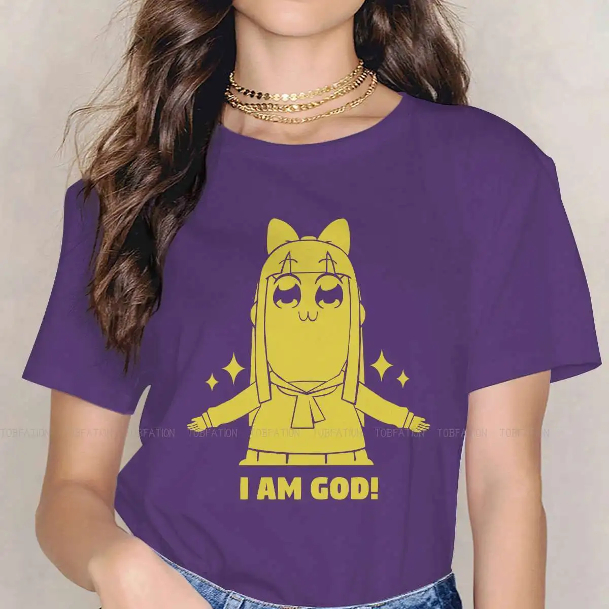 Pipimi God Essential Round Collar TShirt Pop Team Epic Comedy Anime Classic T Shirt Girl Tops Fashion Plus Size Big Sale
Pipimi God Essential Round Collar TShirt Pop Team Epic Comedy Anime Classic T Shirt Girl Tops Fashion Plus Size Big Sale