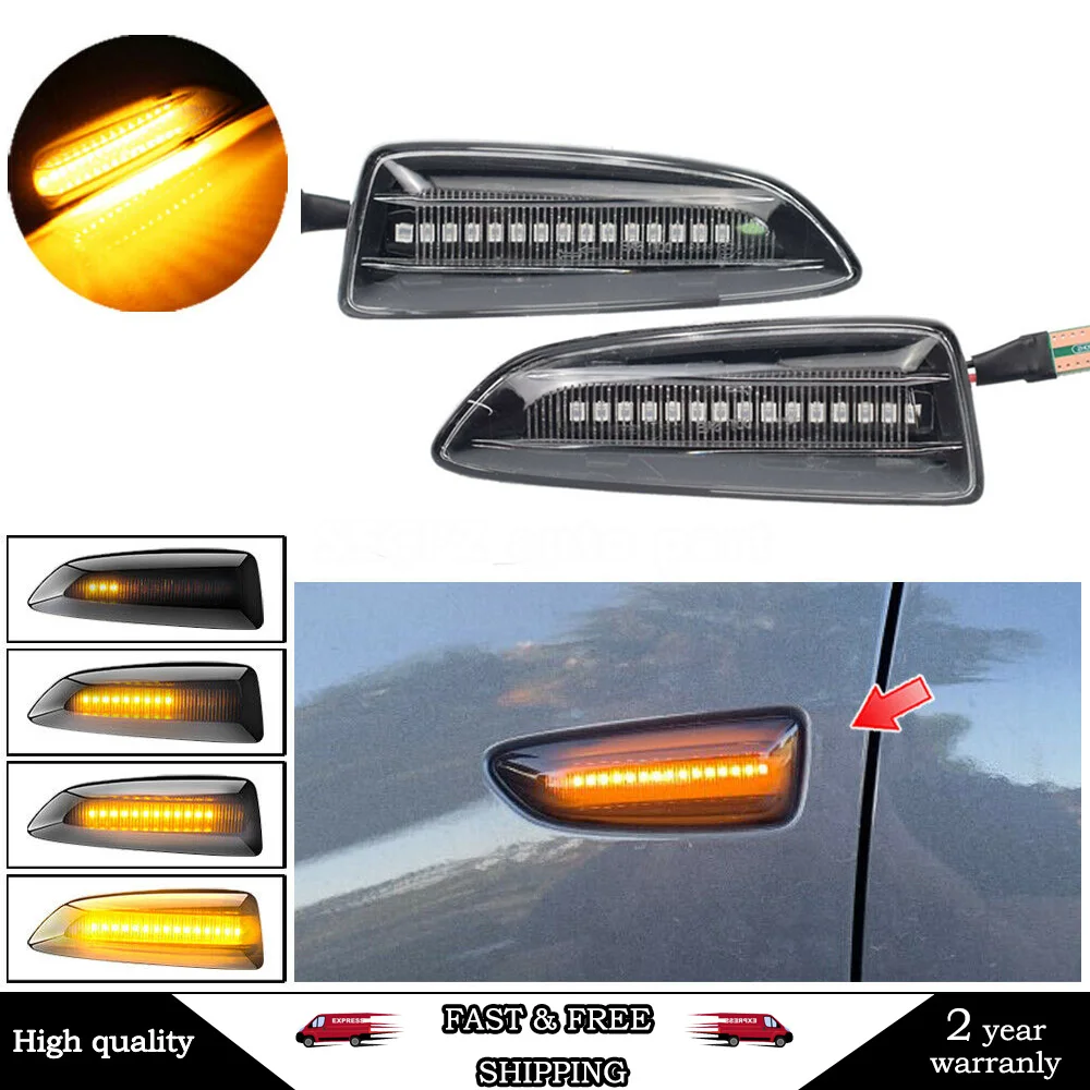 Для Opel, для Vauxhall Astra J K Crossland X Grandland Insignia B Zafira C, светодиодсветодиодный динамические поворотники, боковые габаритные огни
Для Opel, для Vauxhall Astra J K Crossland X Grandland Insignia B Zafira C, светодиодсветодиодный динамические поворотники, боковые габаритные огни