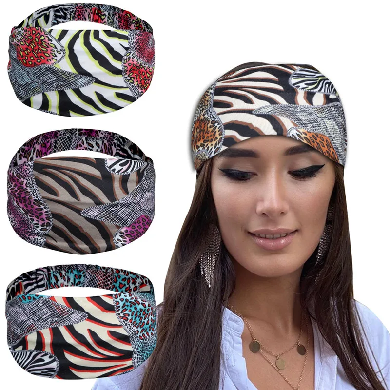 Leopard Elastic Headbands Bandanas Headwrap Scrunchies Female Head Wrap Band Turban Hairband Headwear Hair Accessories for Women
Leopard Elastic Headbands Bandanas Headwrap Scrunchies Female Head Wrap Band Turban Hairband Headwear Hair Accessories for Women