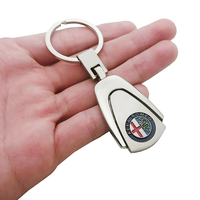 Car Keychain Key Ring Keyring For Alfa Romeo Giulia Mito 159 147 156 Giulietta Mito Spider GT Key holder Car-styling Accessorie
Car Keychain Key Ring Keyring For Alfa Romeo Giulia Mito 159 147 156 Giulietta Mito Spider GT Key holder Car-styling Accessorie
