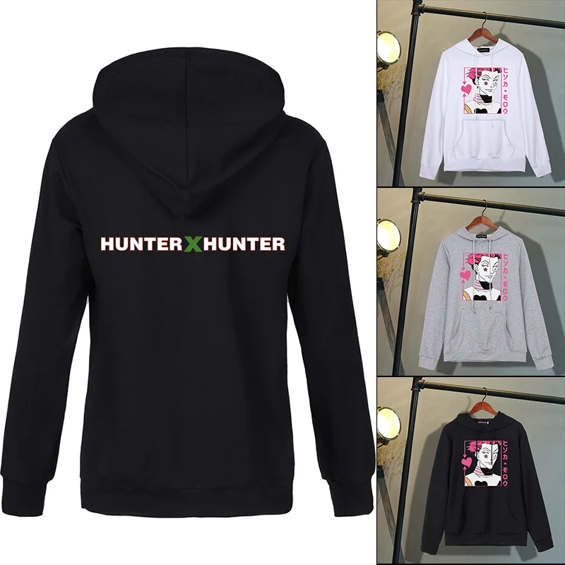 Anime Hunter X Hunter Hisoka Long Sleeve Hoodie Harajuku Hoodie Sweatshirt Unisex Tops Sweatshirt Tracksuit Women Sweatshirt
Anime Hunter X Hunter Hisoka Long Sleeve Hoodie Harajuku Hoodie Sweatshirt Unisex Tops Sweatshirt Tracksuit Women Sweatshirt