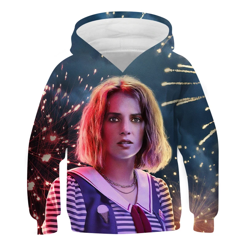 Толстовка детская с длинным рукавом и 3D-принтом «очень странные дела»
Толстовка детская с длинным рукавом и 3D-принтом «очень странные дела»