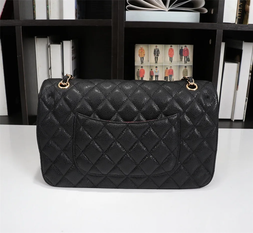 New Classic Women's Genuine Leather Shoulder Bag gold chain silver chain Handbag Bags Ladies Handbags
New Classic Women's Genuine Leather Shoulder Bag gold chain silver chain Handbag Bags Ladies Handbags