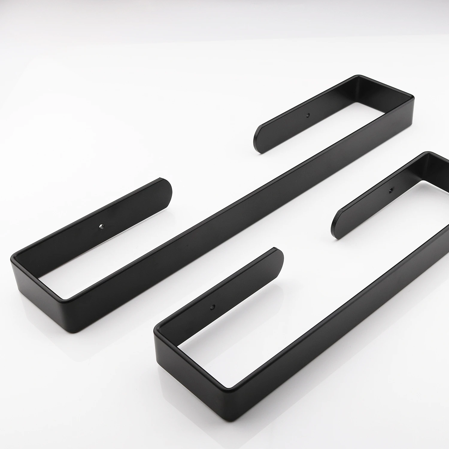 Solid Space Aluminum Black Towel Bar Paper Towel Rack Bathroom Matte Black Wall Mounted Towel Holder 30/40 cm
Solid Space Aluminum Black Towel Bar Paper Towel Rack Bathroom Matte Black Wall Mounted Towel Holder 30/40 cm