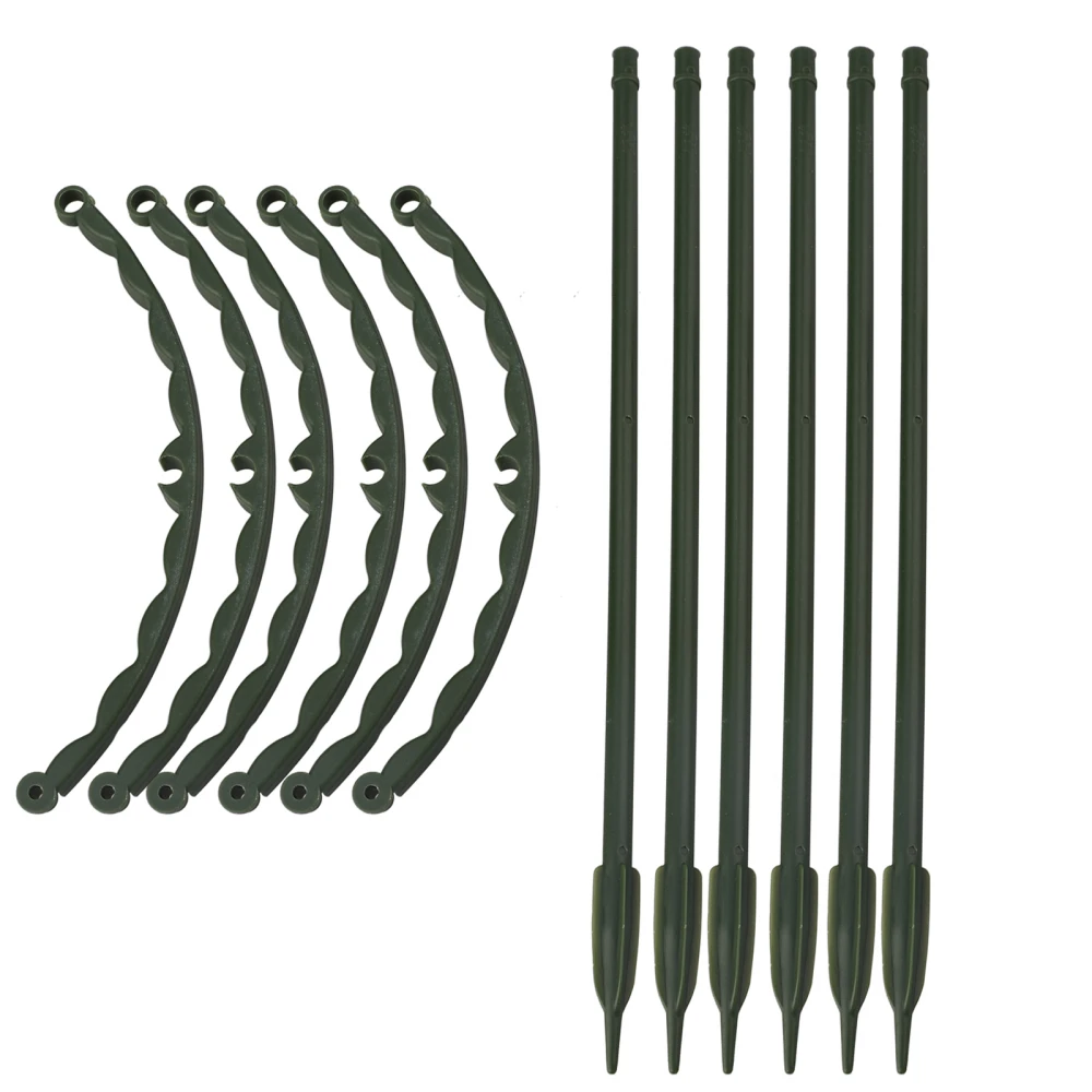 Climbing Small Plants Plastic Stake Garden Support Ring Semi-circular 6pcs Flowers And Vegetables Lattice
Climbing Small Plants Plastic Stake Garden Support Ring Semi-circular 6pcs Flowers And Vegetables Lattice