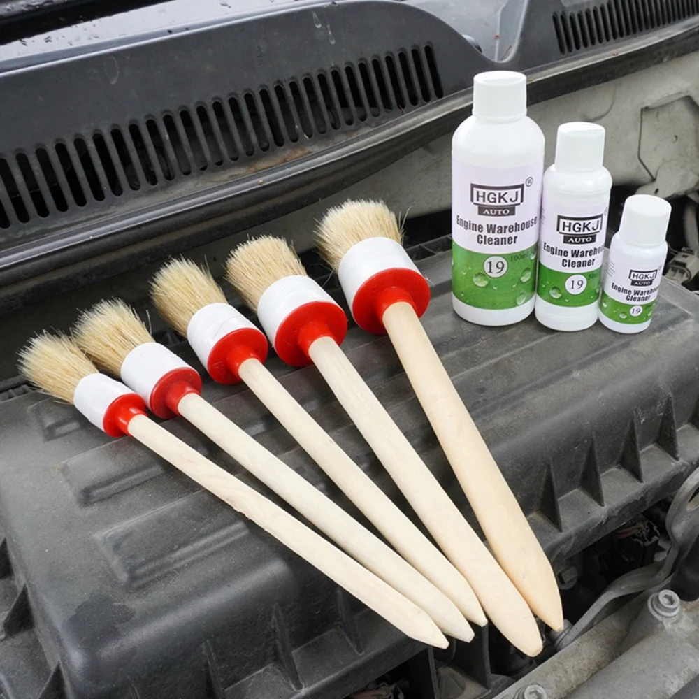 Car Side Seam Detail Brush Cleaning Brush For Air Outlet Engine Air Conditioner Washable Round Head Wooden Soft Brush
Car Side Seam Detail Brush Cleaning Brush For Air Outlet Engine Air Conditioner Washable Round Head Wooden Soft Brush