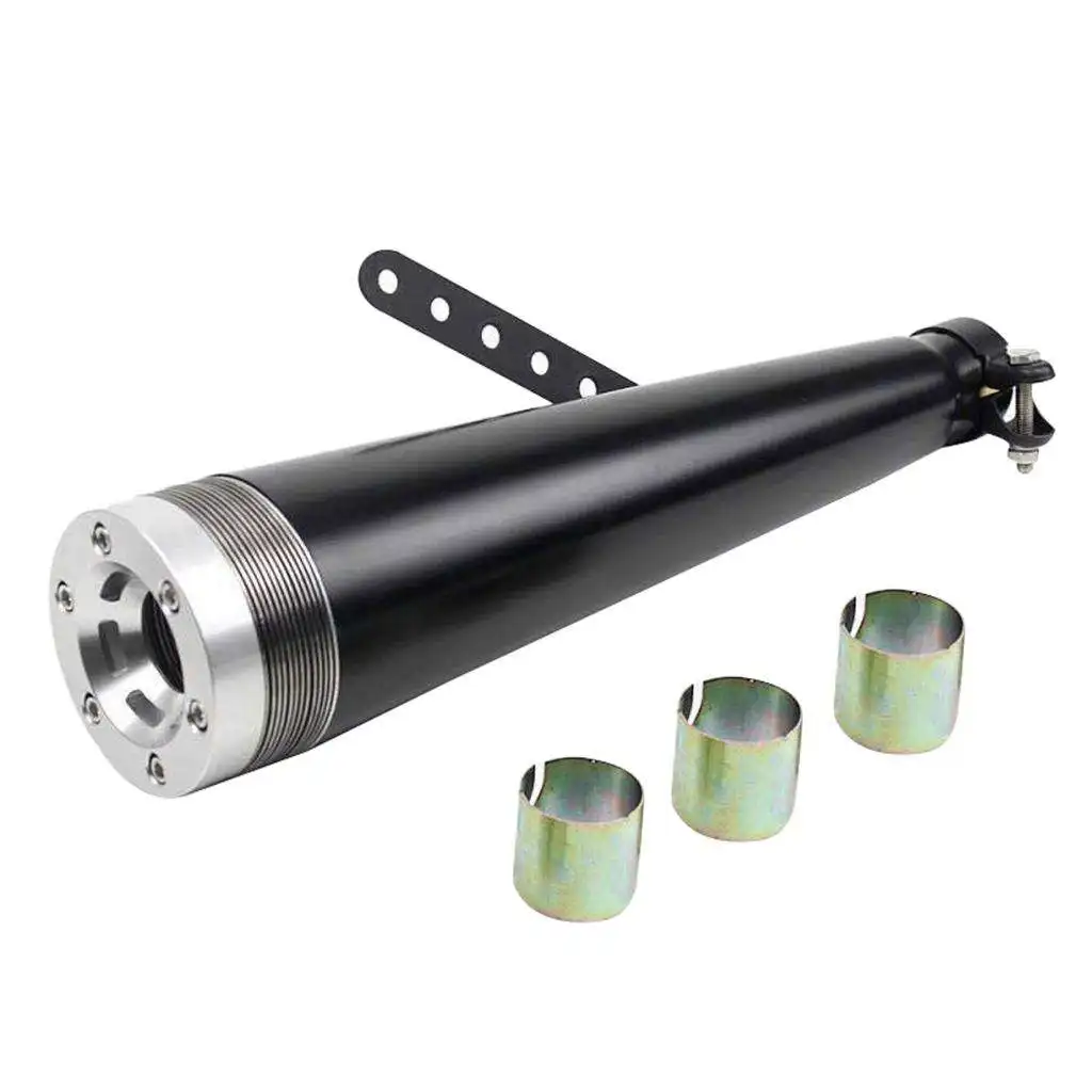 45mm Universal Motorcycle Exhaust Pipe Durable Black 430MM Length for Harley
45mm Universal Motorcycle Exhaust Pipe Durable Black 430MM Length for Harley