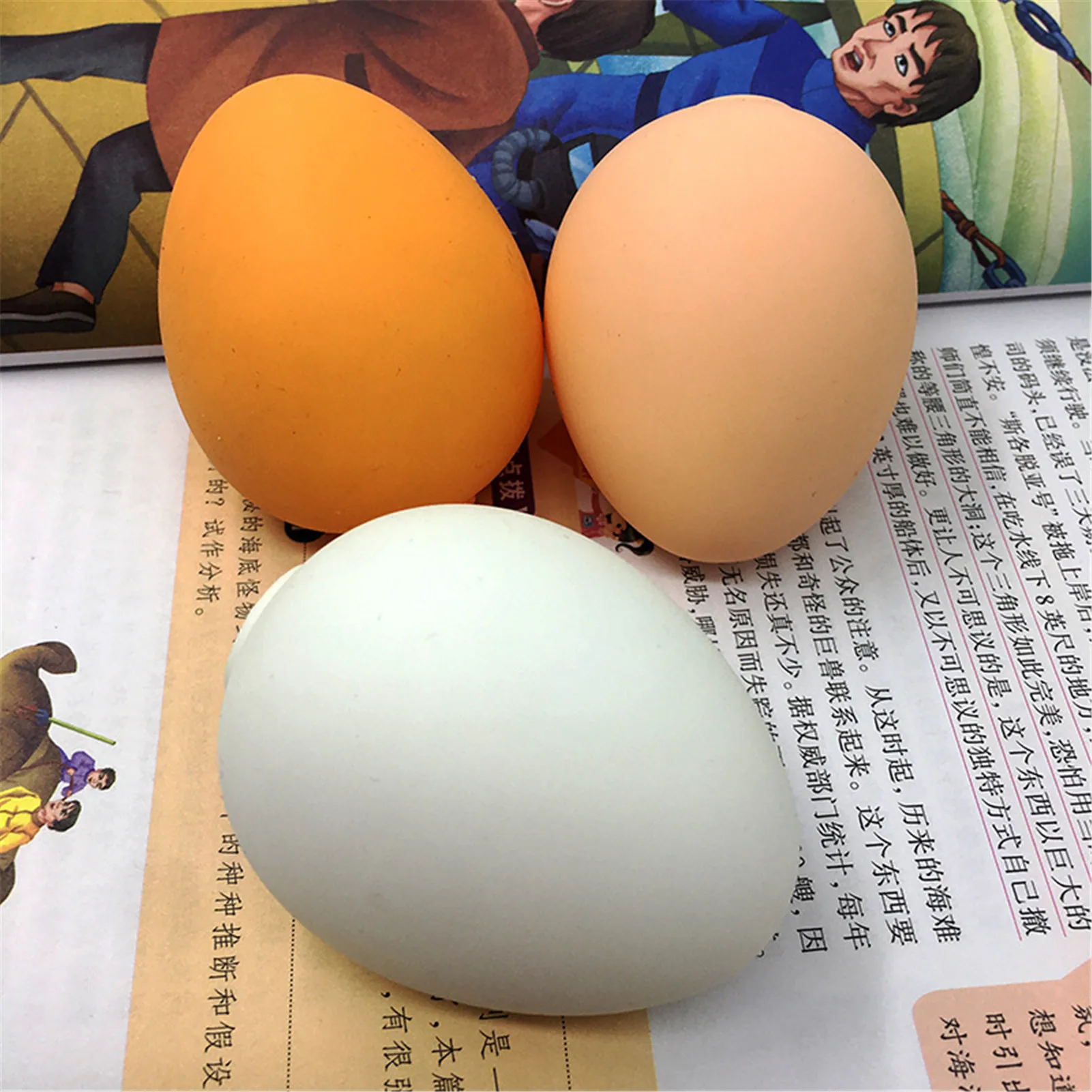 15pcs Stress Relief Toy Realistic Eggs Sensory Squishy Toys Stress Relieving Egg Balls Funny Frustration Toy Bags Kids Adult Toy
15pcs Stress Relief Toy Realistic Eggs Sensory Squishy Toys Stress Relieving Egg Balls Funny Frustration Toy Bags Kids Adult Toy