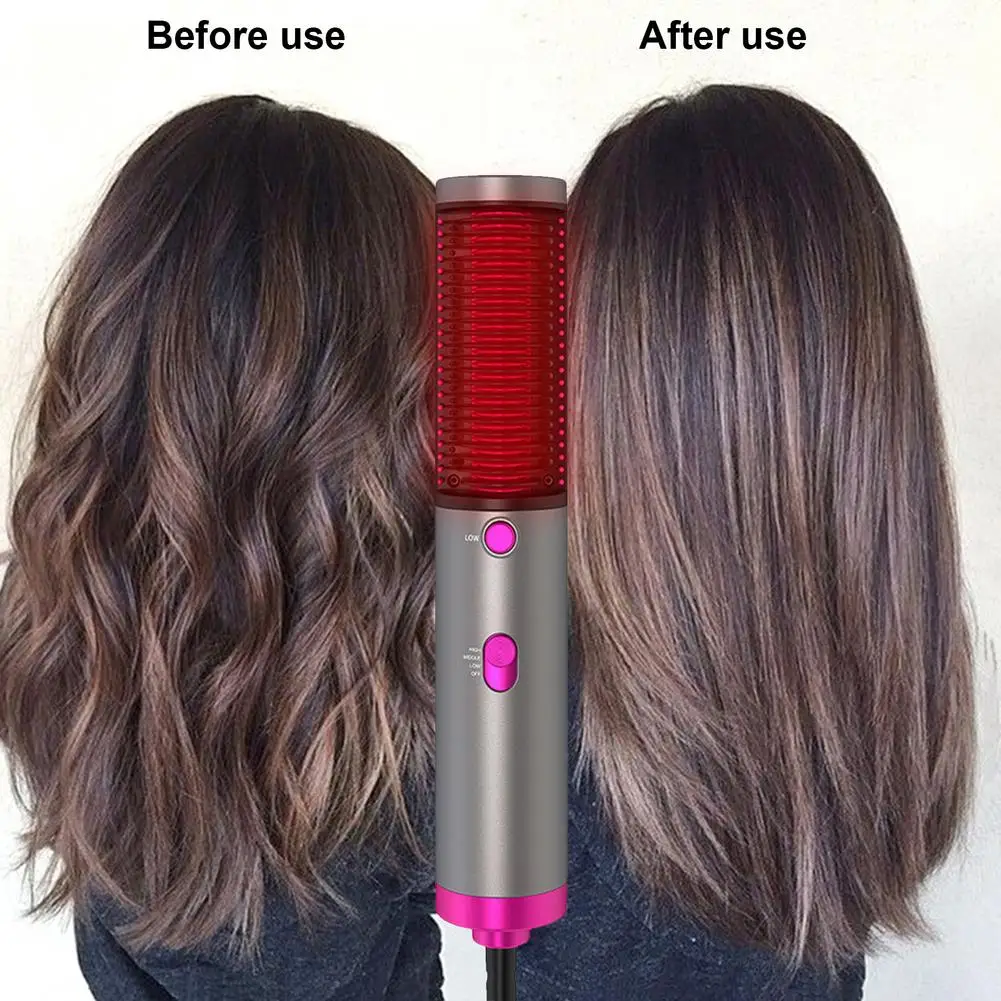 Portable Hair Straightener Adjustable Temperature Straightener Wand Twist Electric Curling Styler Hot Comb Brush
Portable Hair Straightener Adjustable Temperature Straightener Wand Twist Electric Curling Styler Hot Comb Brush