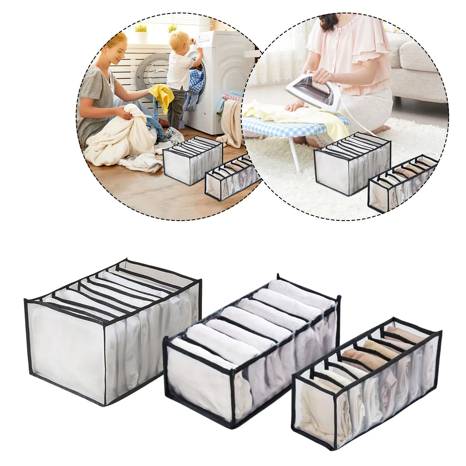 Messock Drawer Organizer Divider Mesh Sock Folding Storage Collapsible Closet Cabinet Storage Boxes Underwear Organizer Drawer
Messock Drawer Organizer Divider Mesh Sock Folding Storage Collapsible Closet Cabinet Storage Boxes Underwear Organizer Drawer