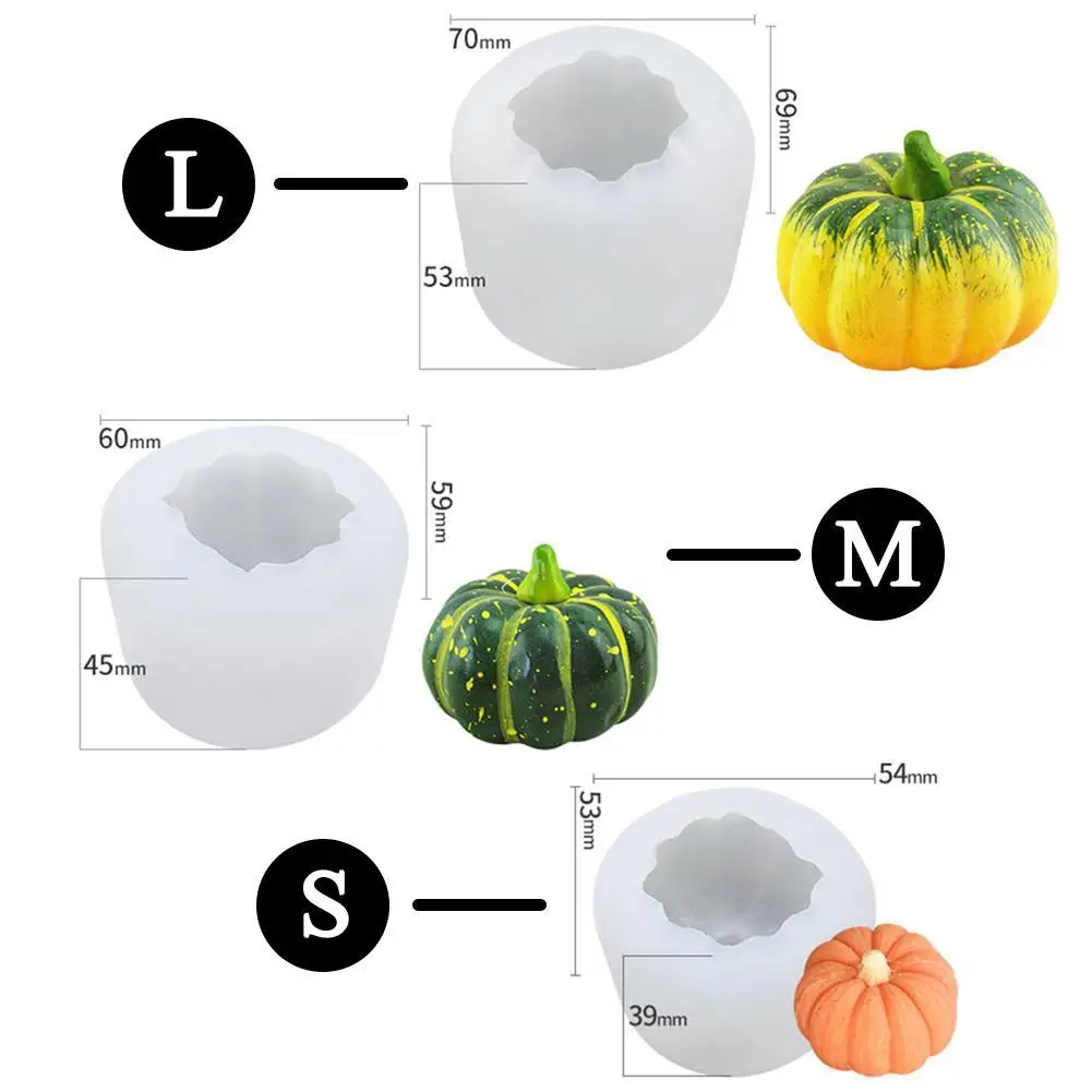 3D Three-dimensional Pumpkin Silicone Mold Halloween Mold Bread Mousse DIY Aromatherapy Candle Manual Maple Leaf Cake Choco T2L6
3D Three-dimensional Pumpkin Silicone Mold Halloween Mold Bread Mousse DIY Aromatherapy Candle Manual Maple Leaf Cake Choco T2L6